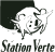 Logo Station verte