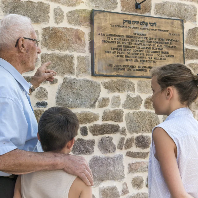 Lieu de Mémoire plaque commémorative