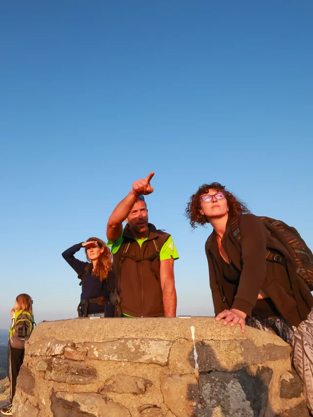 Table d'orientation depuis le sommet du Pic du Lizieux (1388m d'altitude)