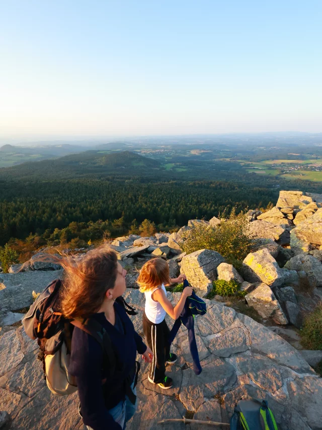 Vu depuis le sommet du Pic du Lizieux (1388m d'altitude)