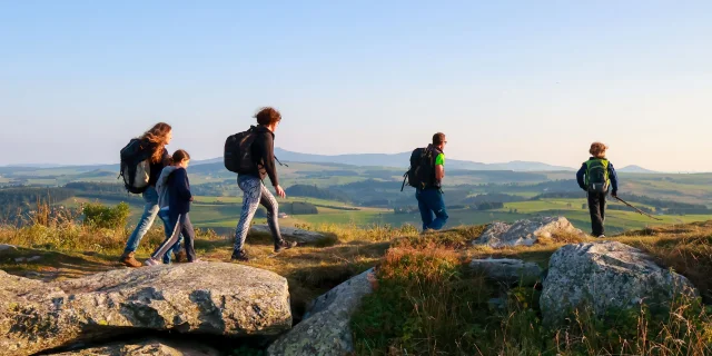 Vu depuis le sommet du Pic du Lizieux (1388m d'altitude)