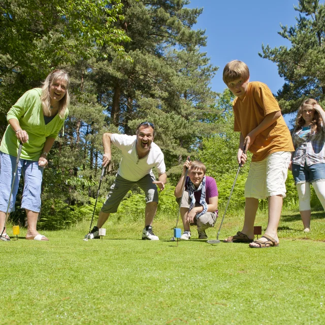 Putting golf de Tence