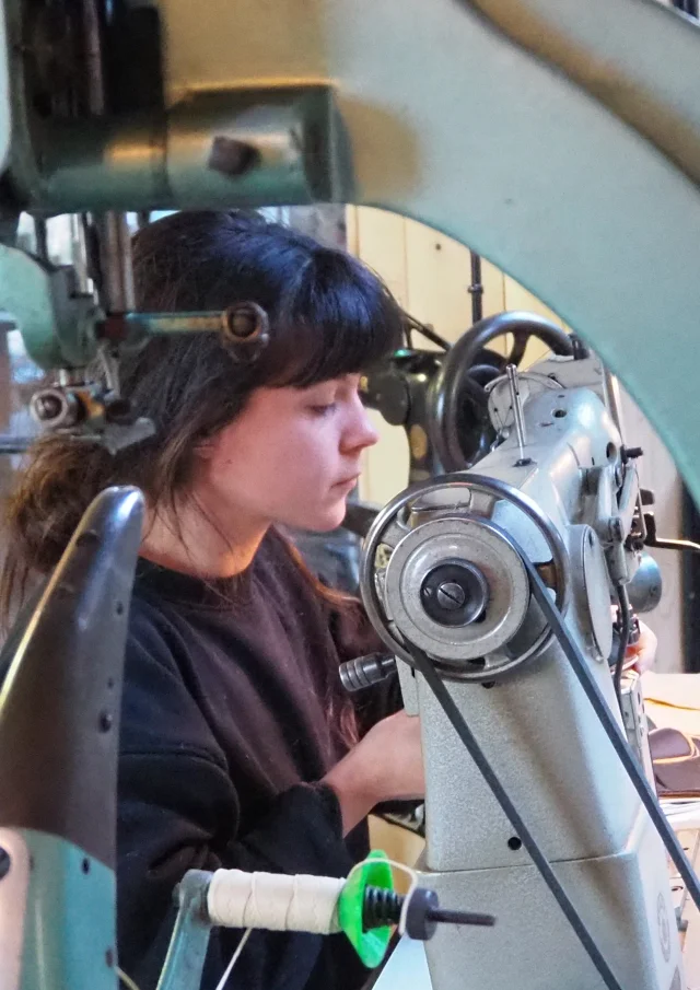 Maeva Abrial, artisan shoemaker