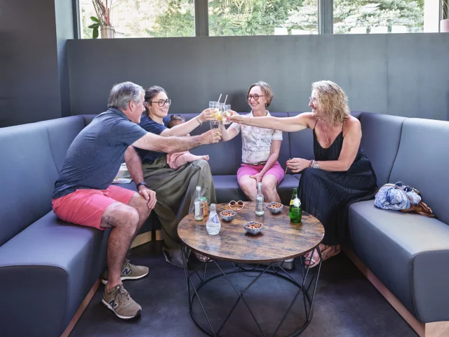 Family aperitif at Barbacane