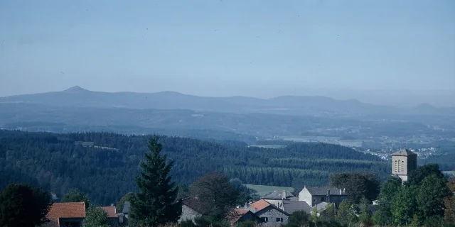Panorama au Mas de Tence