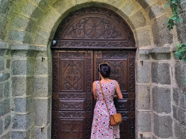 Porch of Saint-Voy church