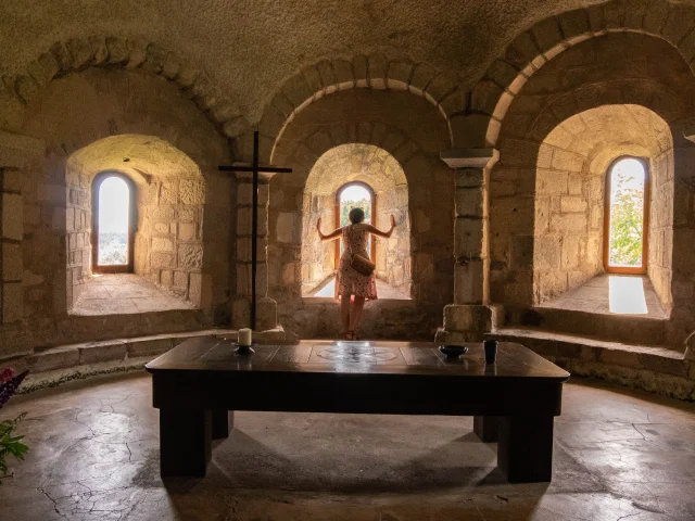 The choir of Saint-Voy church