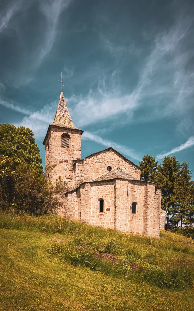 Outside Saint-Voy church