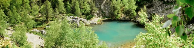 Le lac Bleu à Champclause