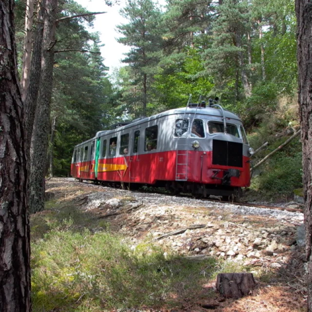 L'autorail du Velay Express