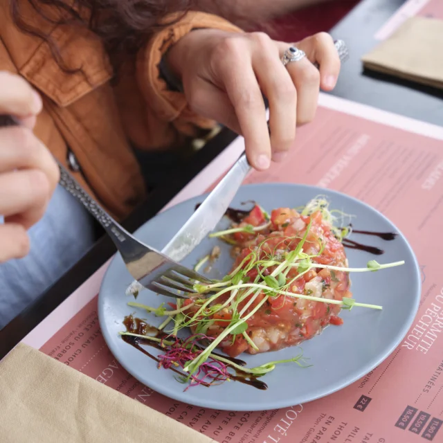 Plat de restaurant